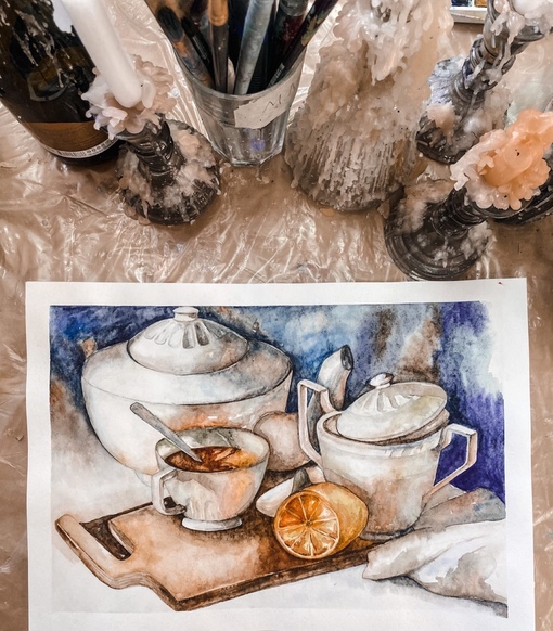 Курс "Акварель"