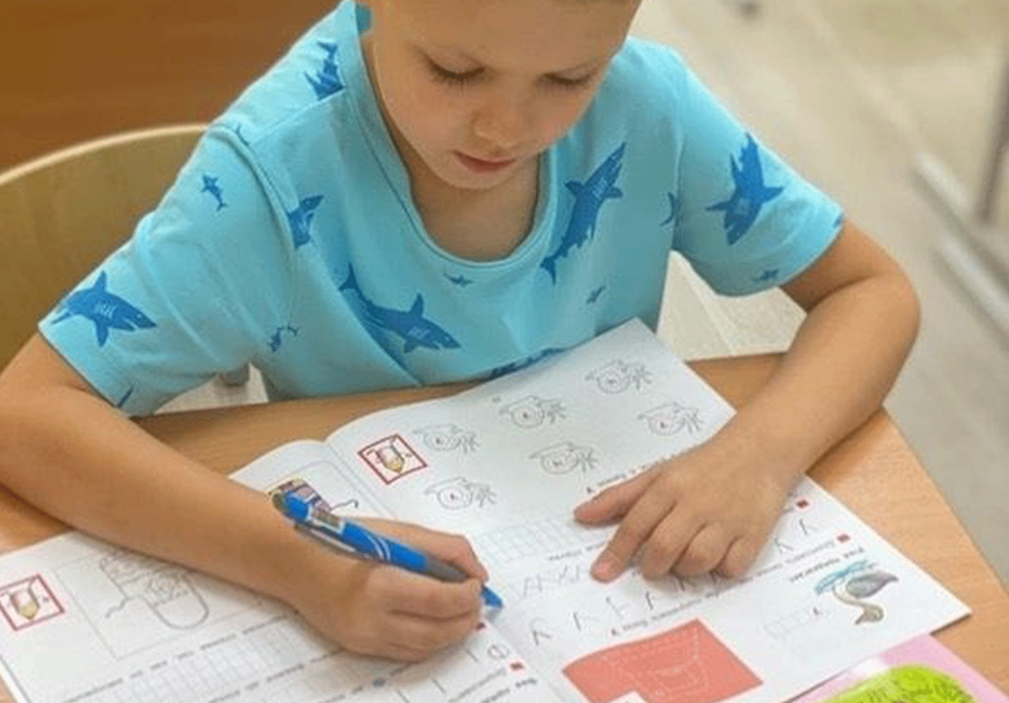 Каллиграфия дети