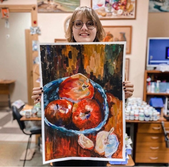 Детские уроки рисования (7-17 лет)