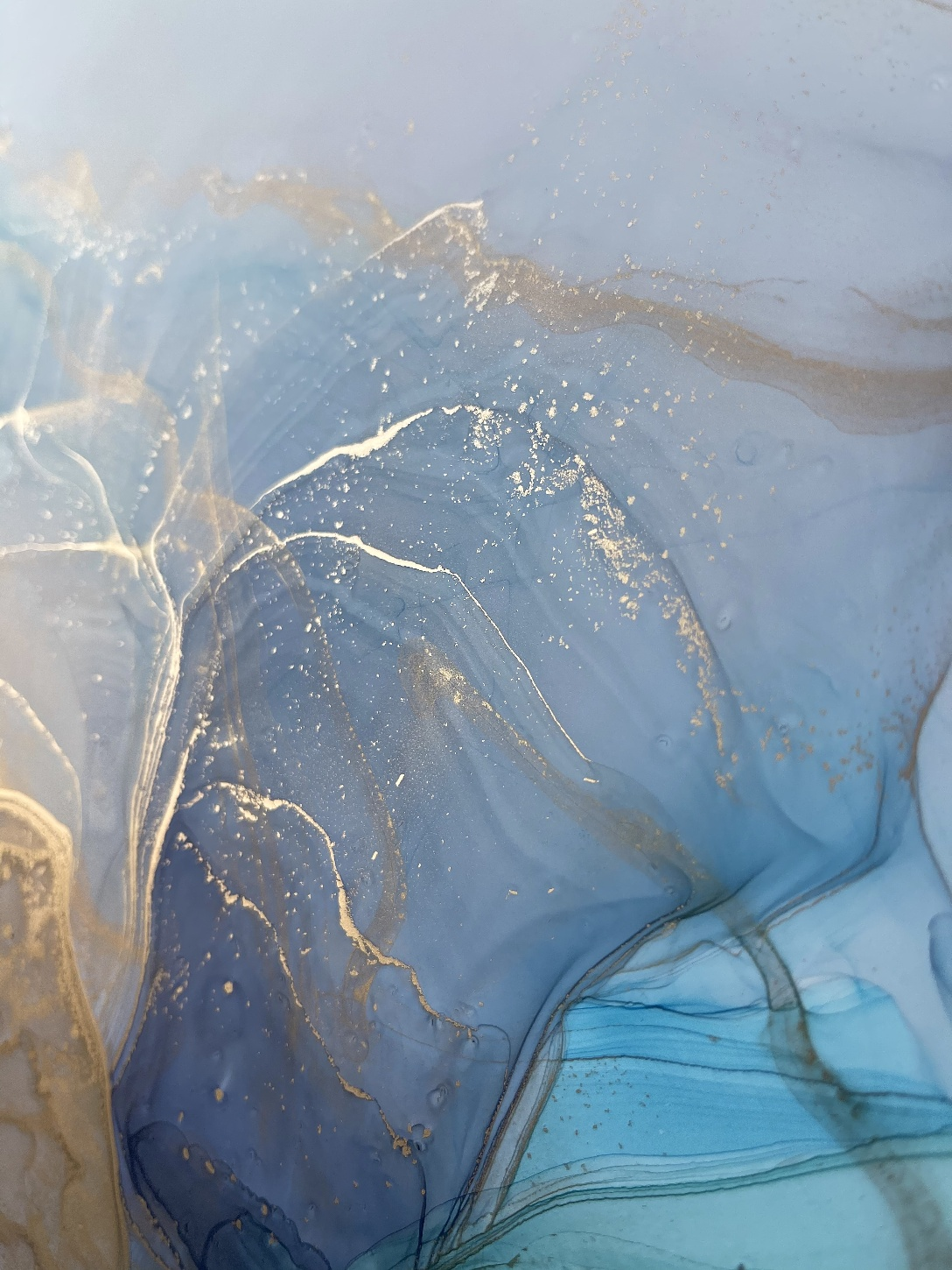 Мастер- класс «Alcohol ink»