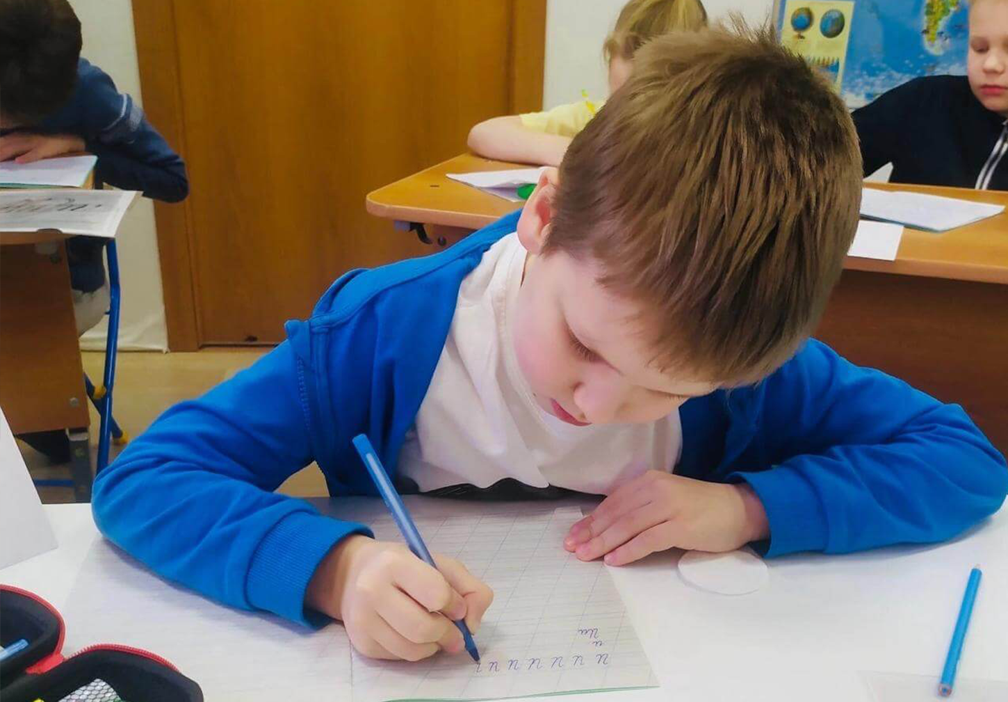 Коррекция почерка