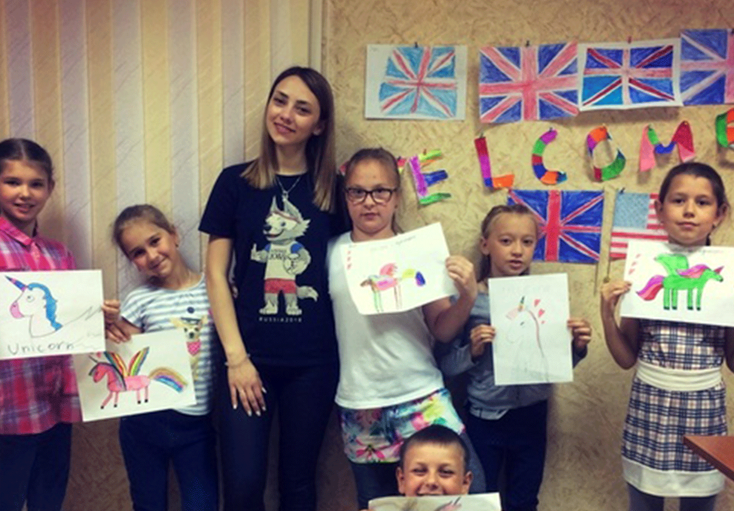 Английский для дошкольников в мини-группах